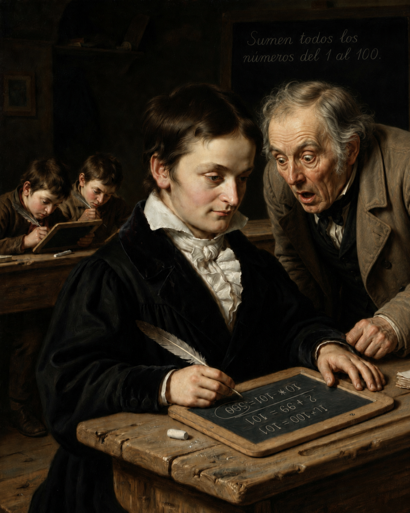 La anécdota del pequeño Gauss